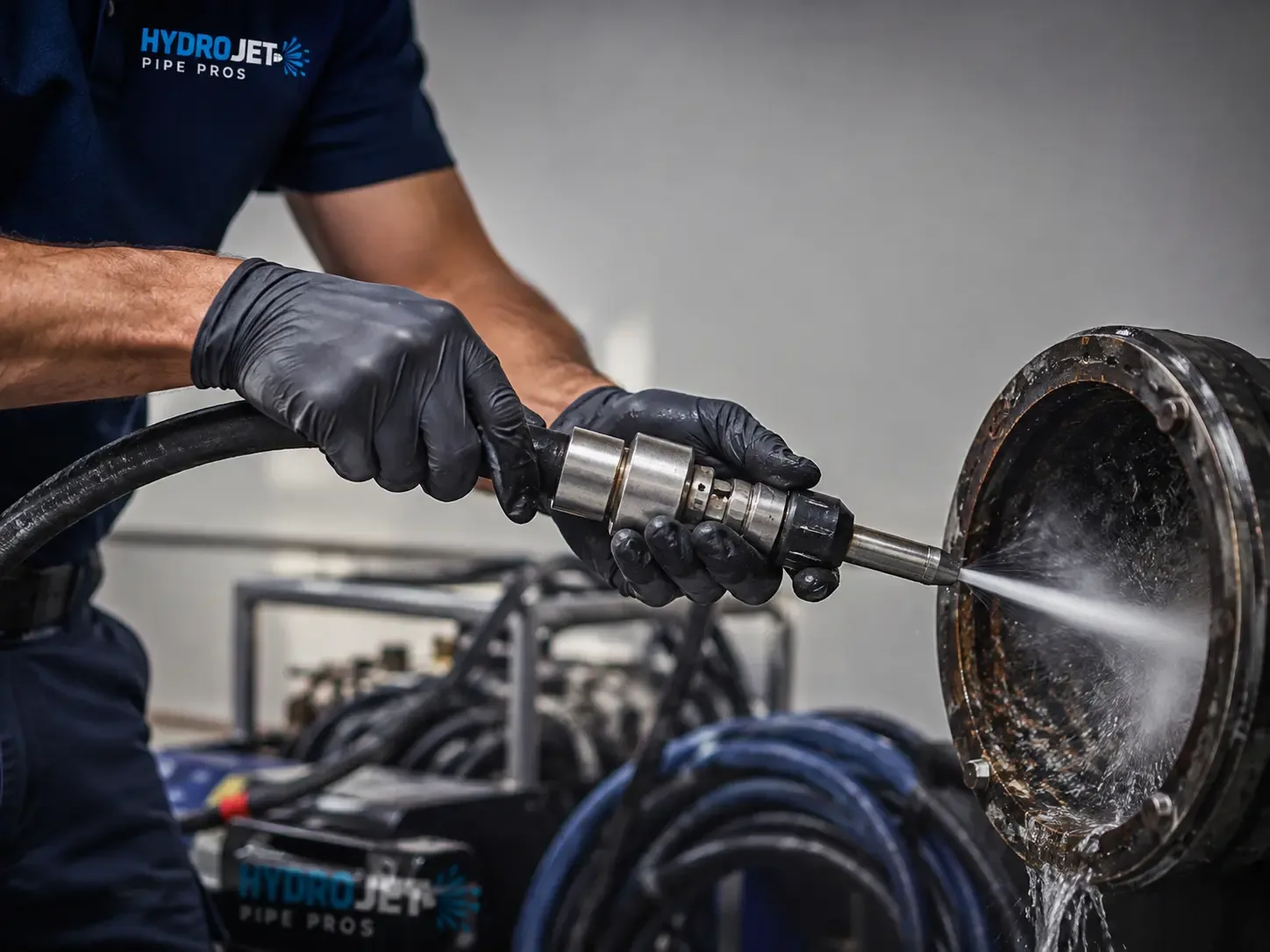 Hydro Jet Pipe Descaling in Granite City, IL
